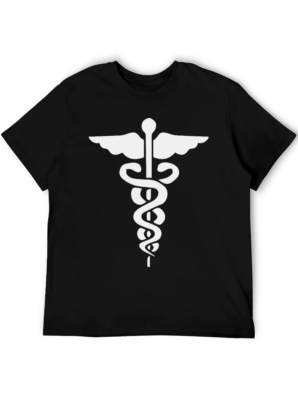 Caduceus Symbol T-Shirt - Medical Design