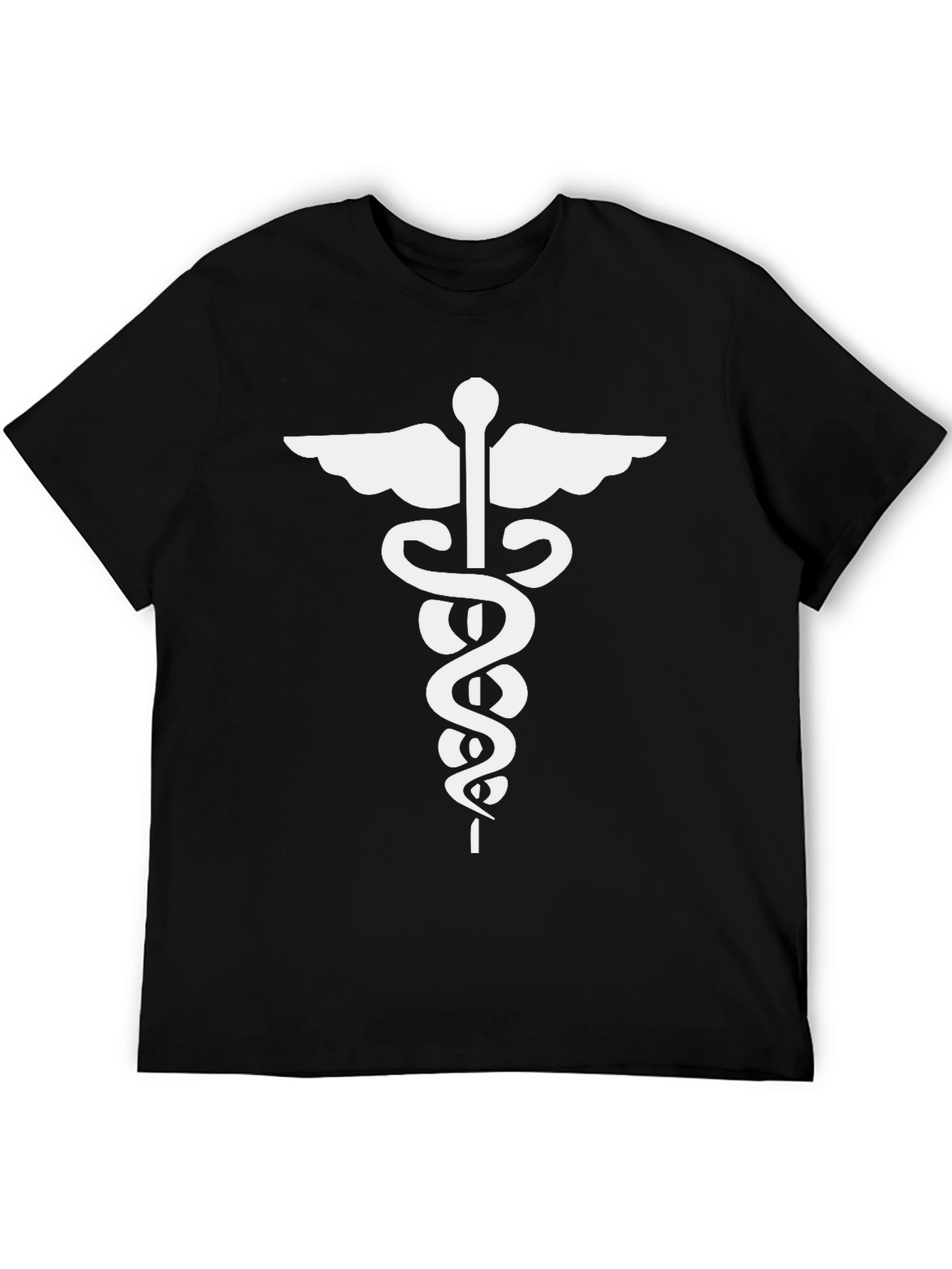 Caduceus Symbol T-Shirt - Medical Design
