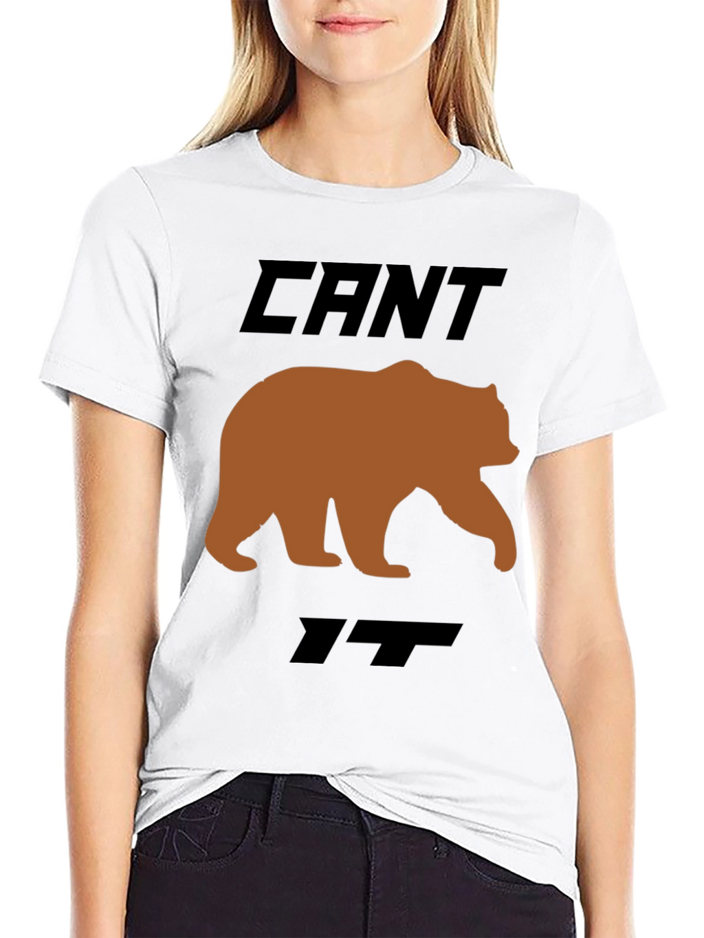 Cant Bear It Funny Graphic T-Shirt