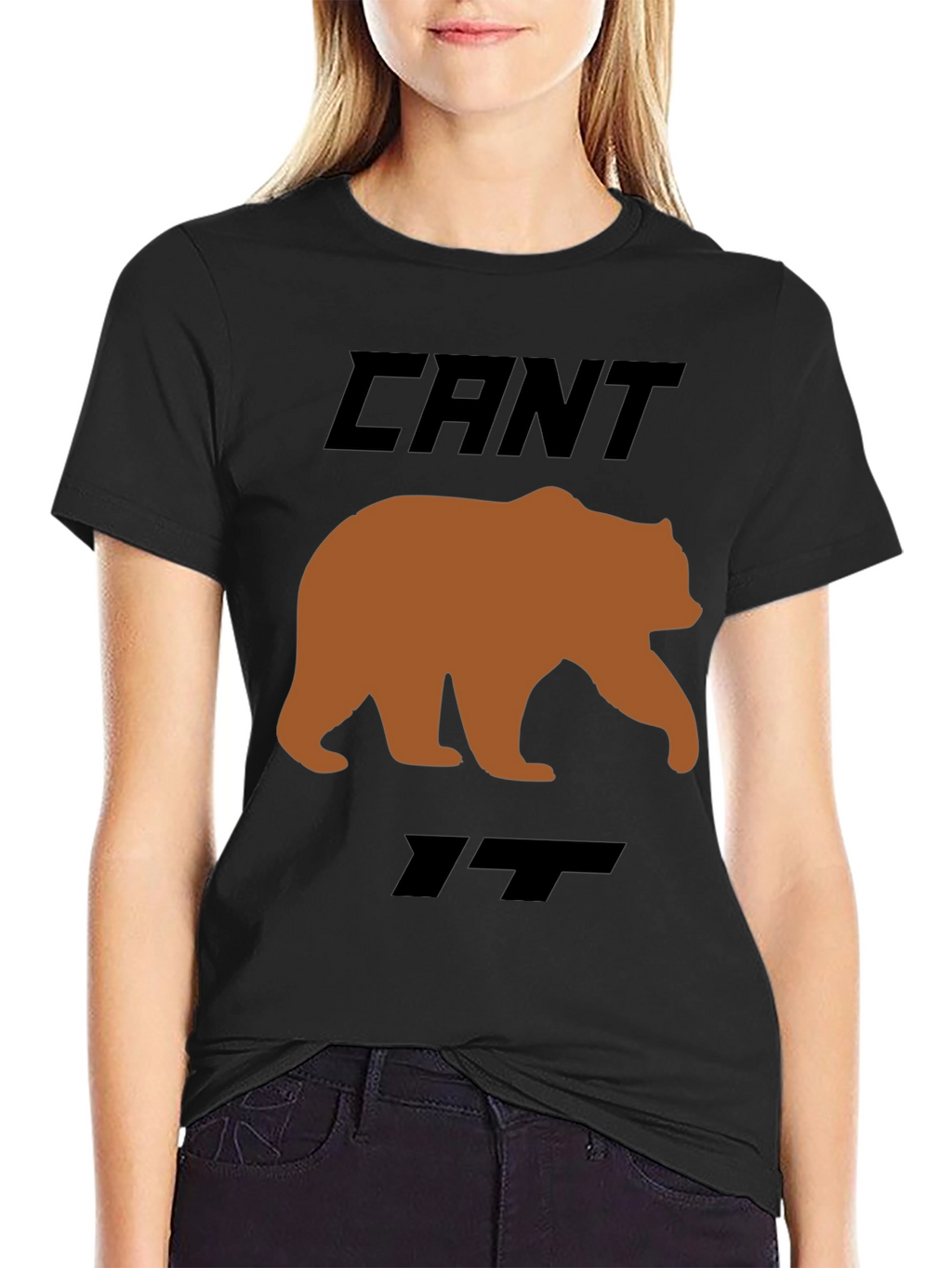 Cant Bear It Funny Graphic T-Shirt