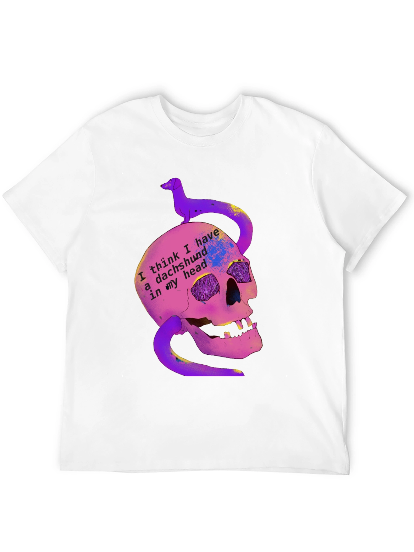 Dachshund Head T-Shirt - Funny Dog Lover Tee