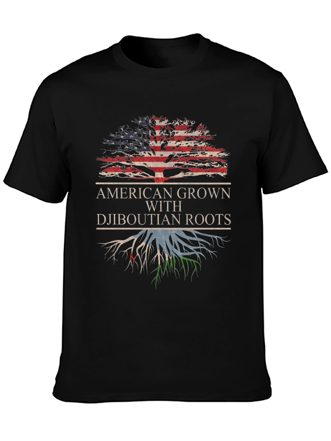 American Grown with Djiboutian Roots T-Shirt