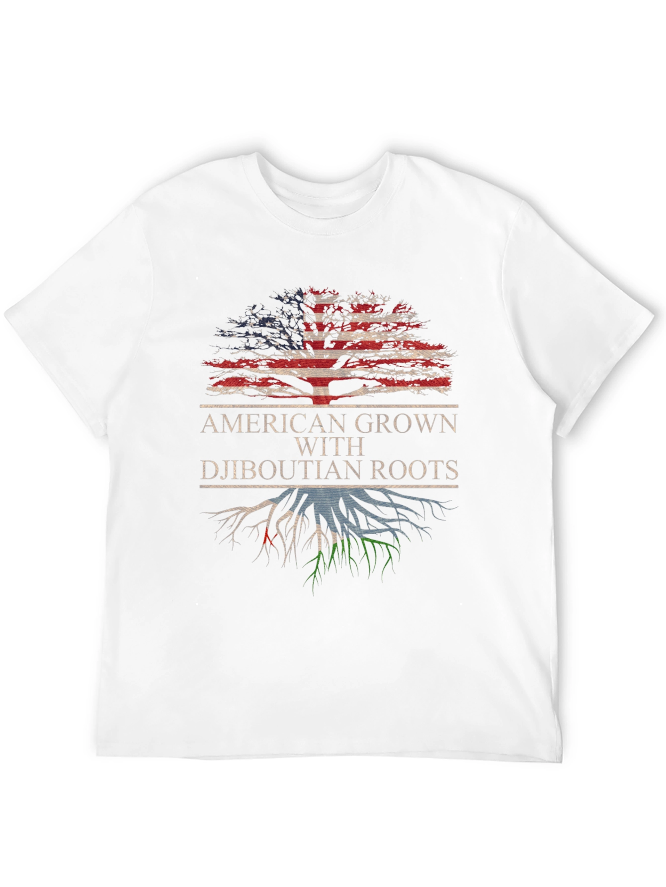 American Grown with Djiboutian Roots T-Shirt