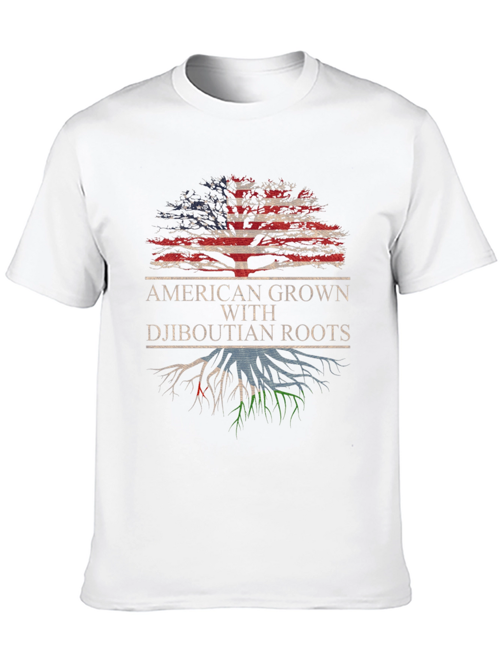 American Grown with Djiboutian Roots T-Shirt