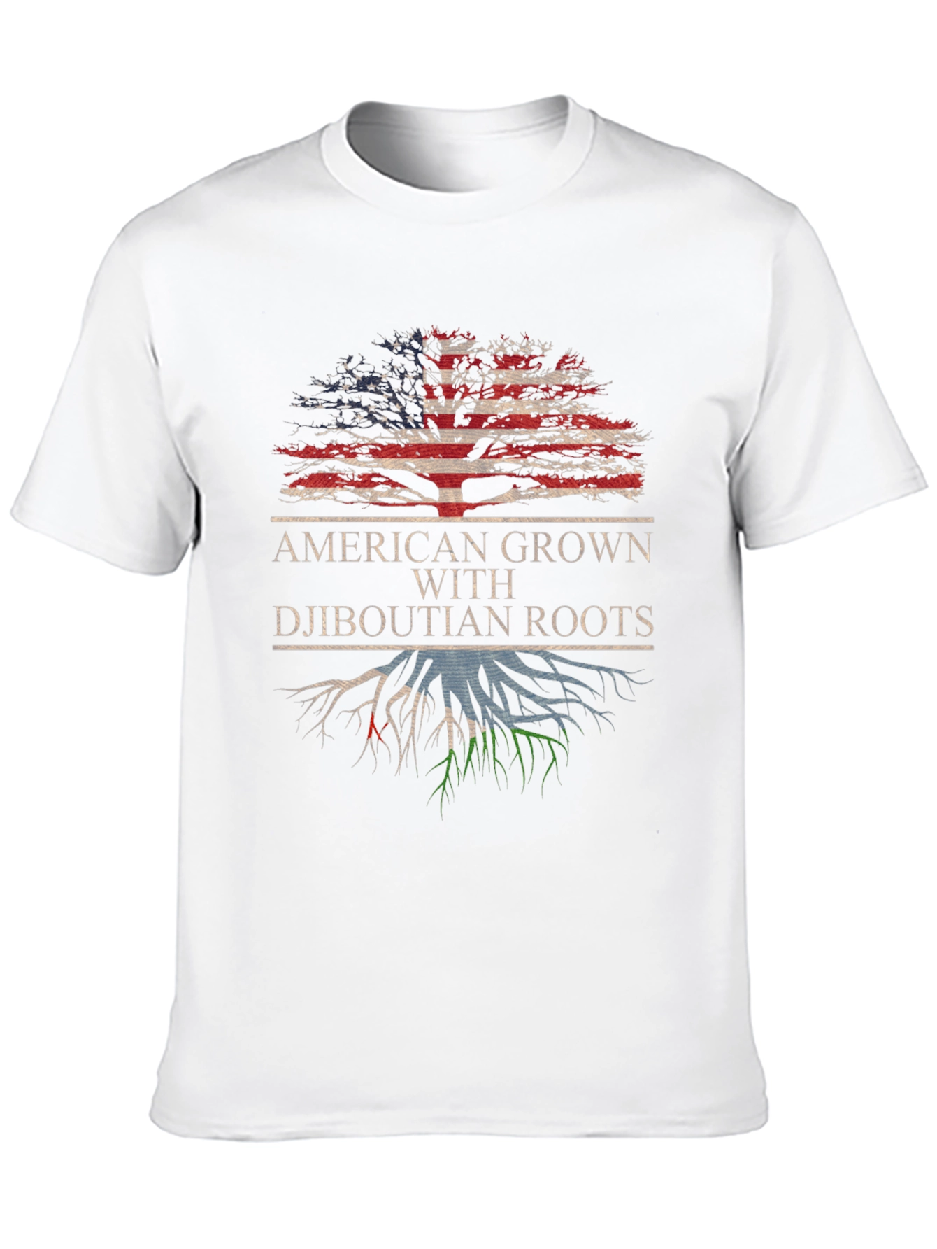 American Grown with Djiboutian Roots T-Shirt