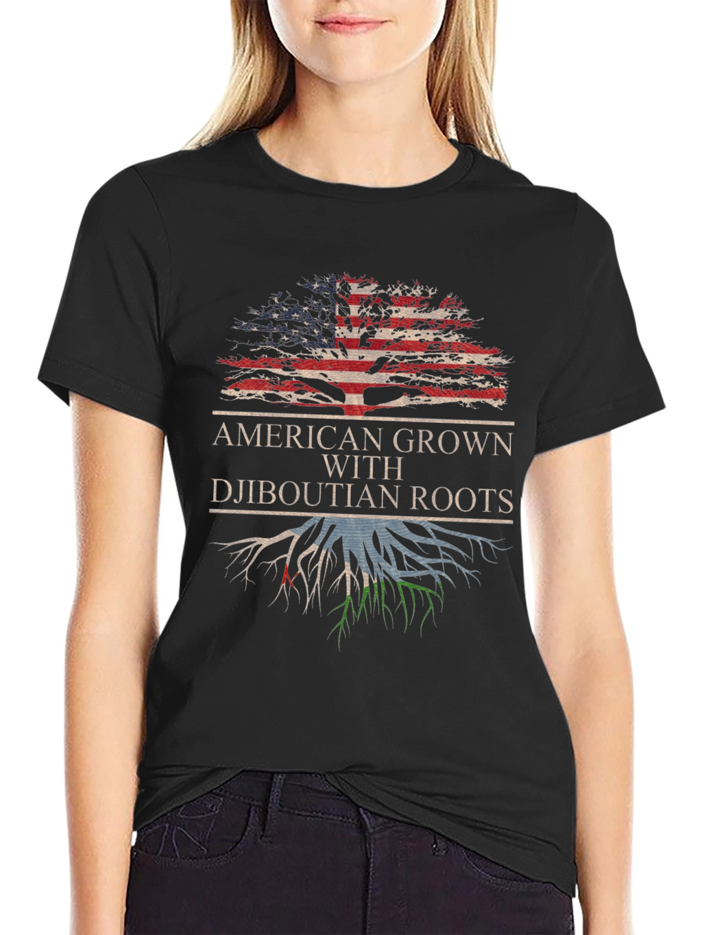 American Grown with Djiboutian Roots T-Shirt