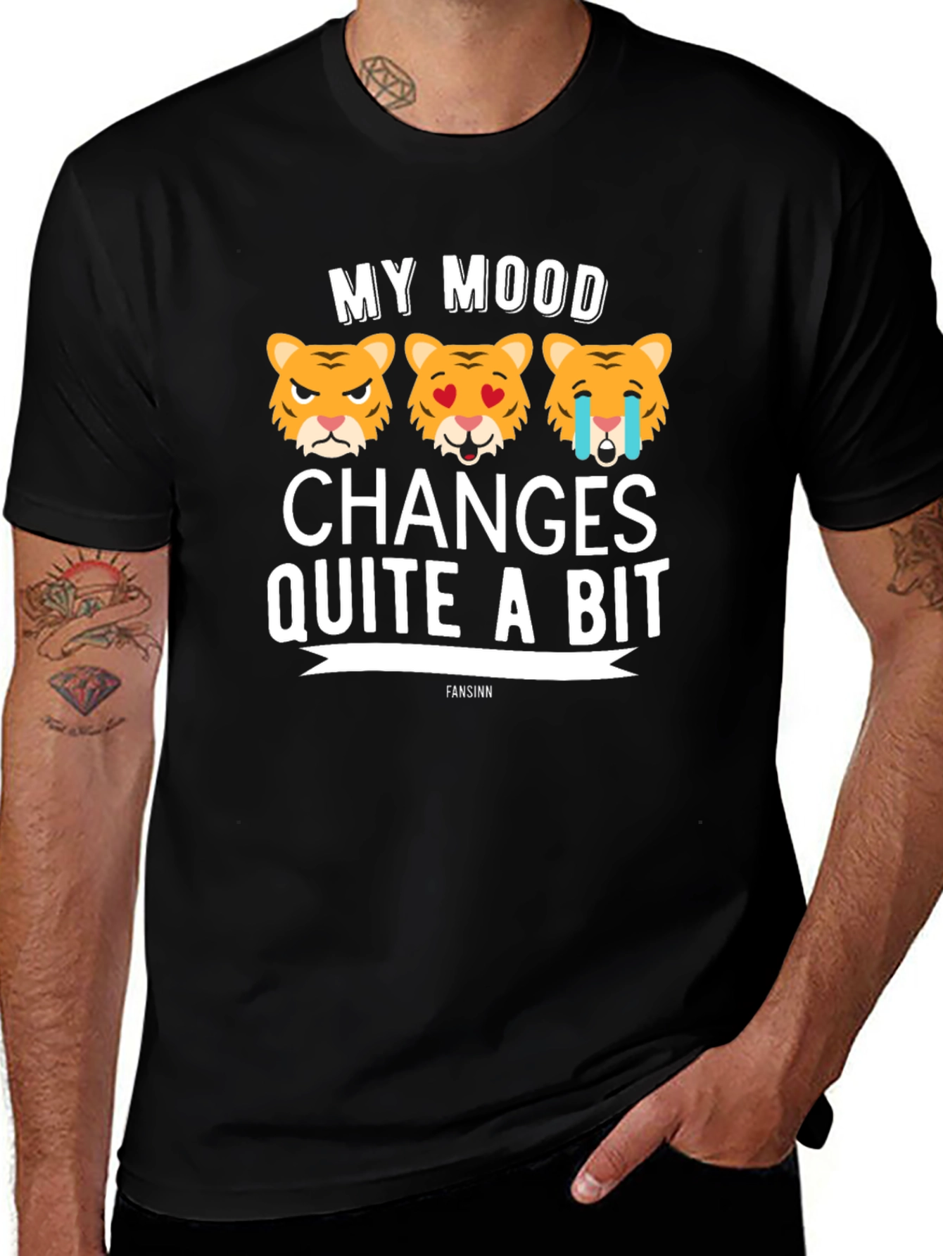 Mood Change Tiger Graphic Tee