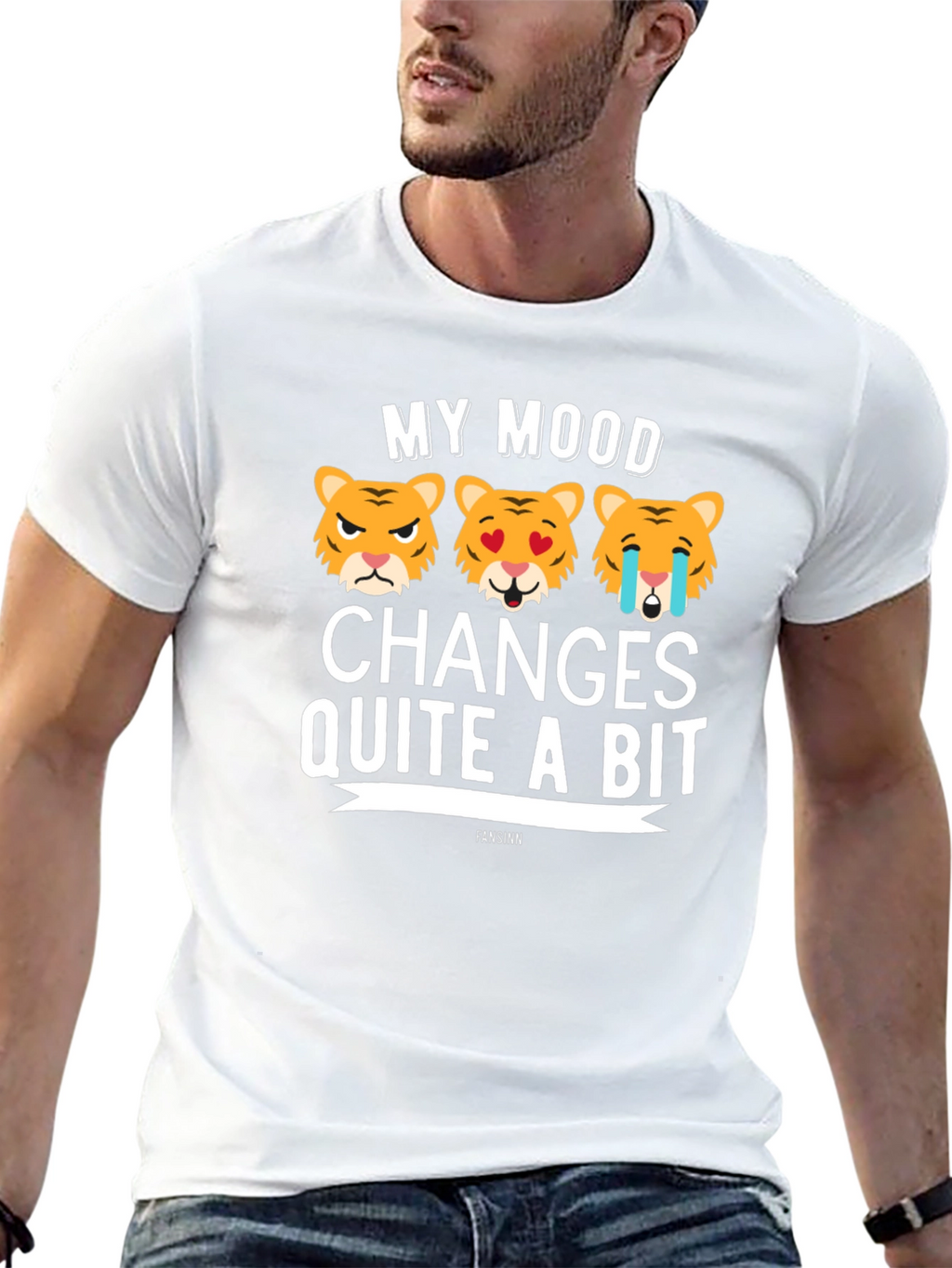 Mood Change Tiger Graphic Tee