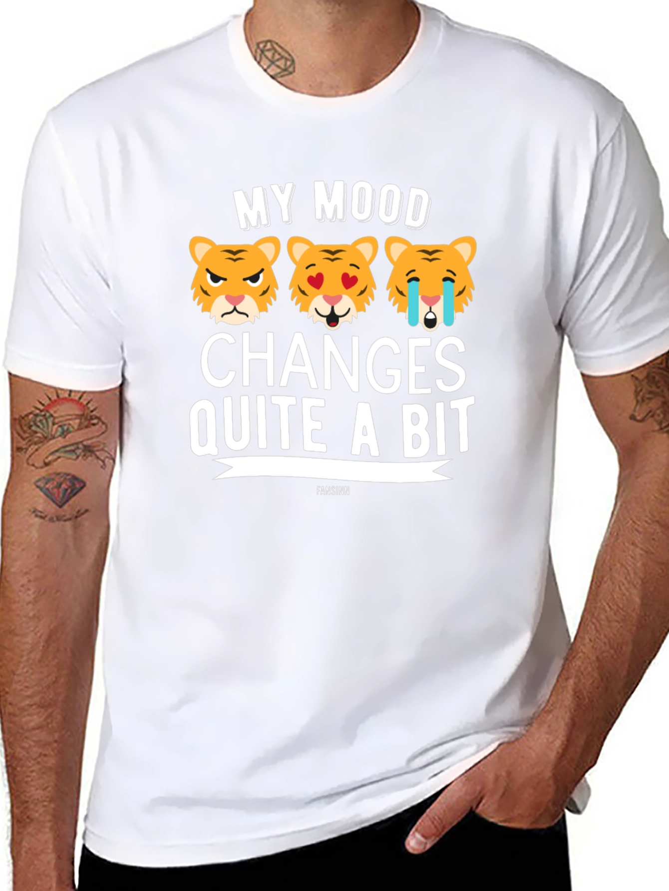 Mood Change Tiger Graphic Tee