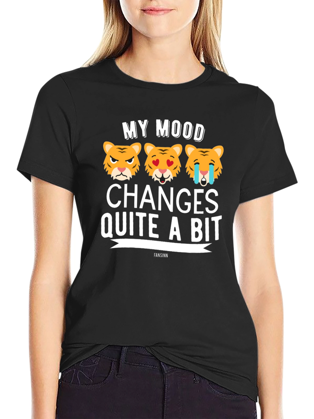 Mood Change Tiger Graphic Tee