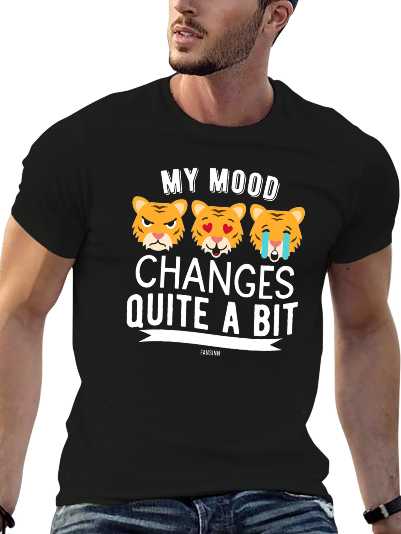 Mood Change Tiger Graphic Tee