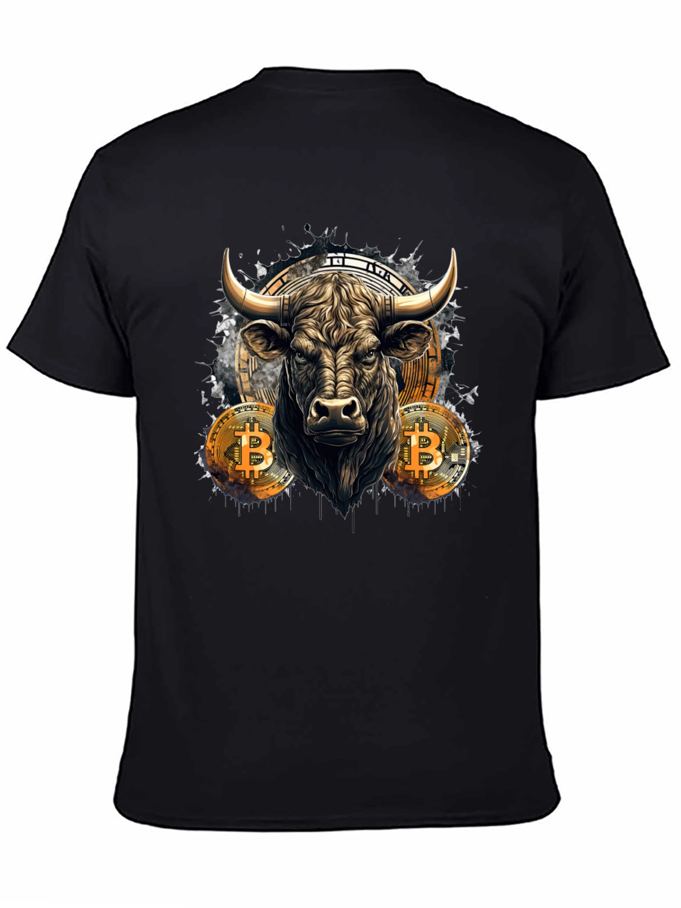 Bitcoin Bull T-Shirt - Crypto Currency Trader Tee