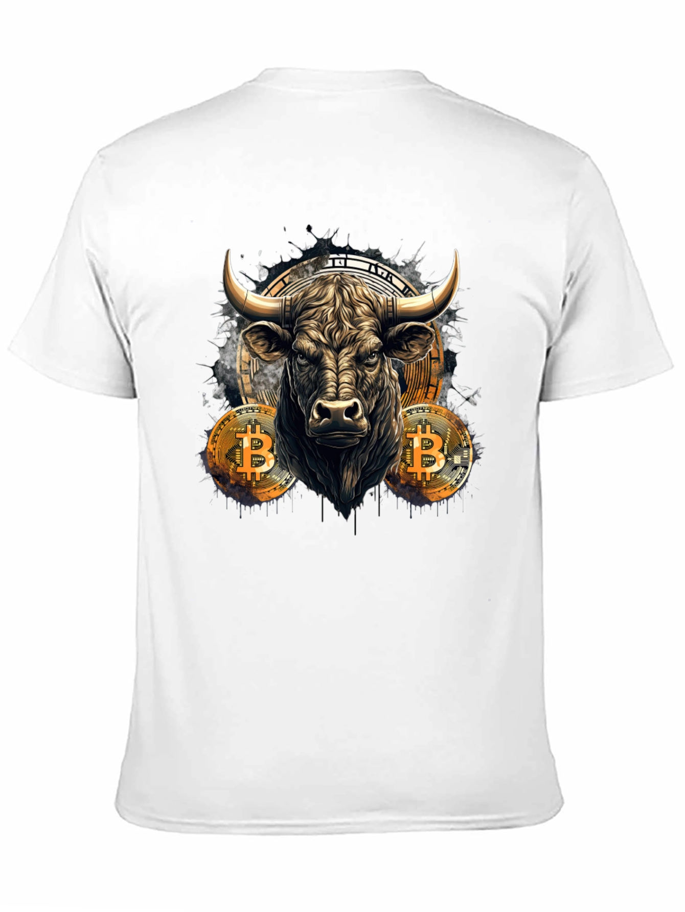 Bitcoin Bull T-Shirt - Crypto Currency Trader Tee