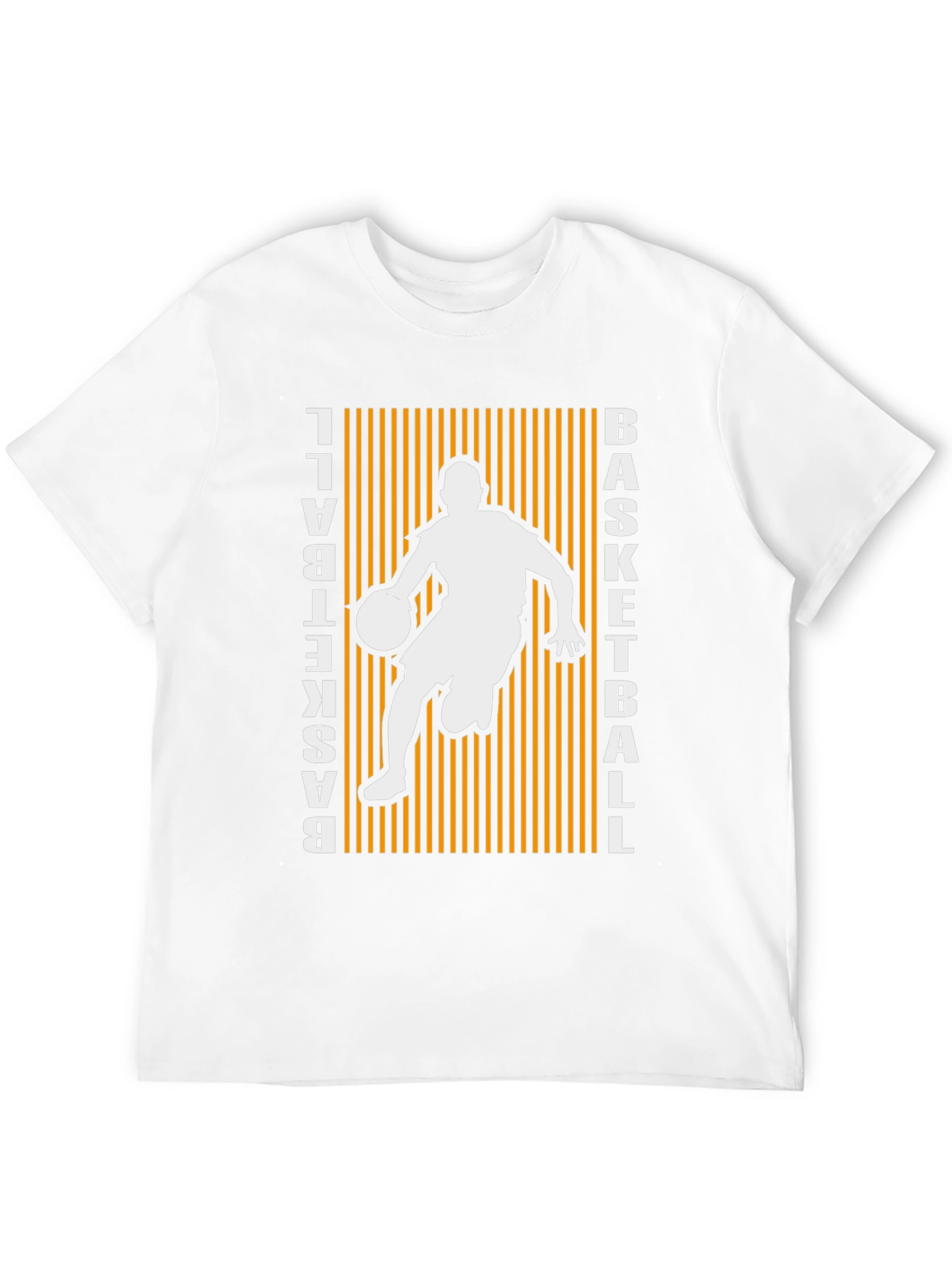 Basketball Graphic Print Tee - Stylish Sports Shirt