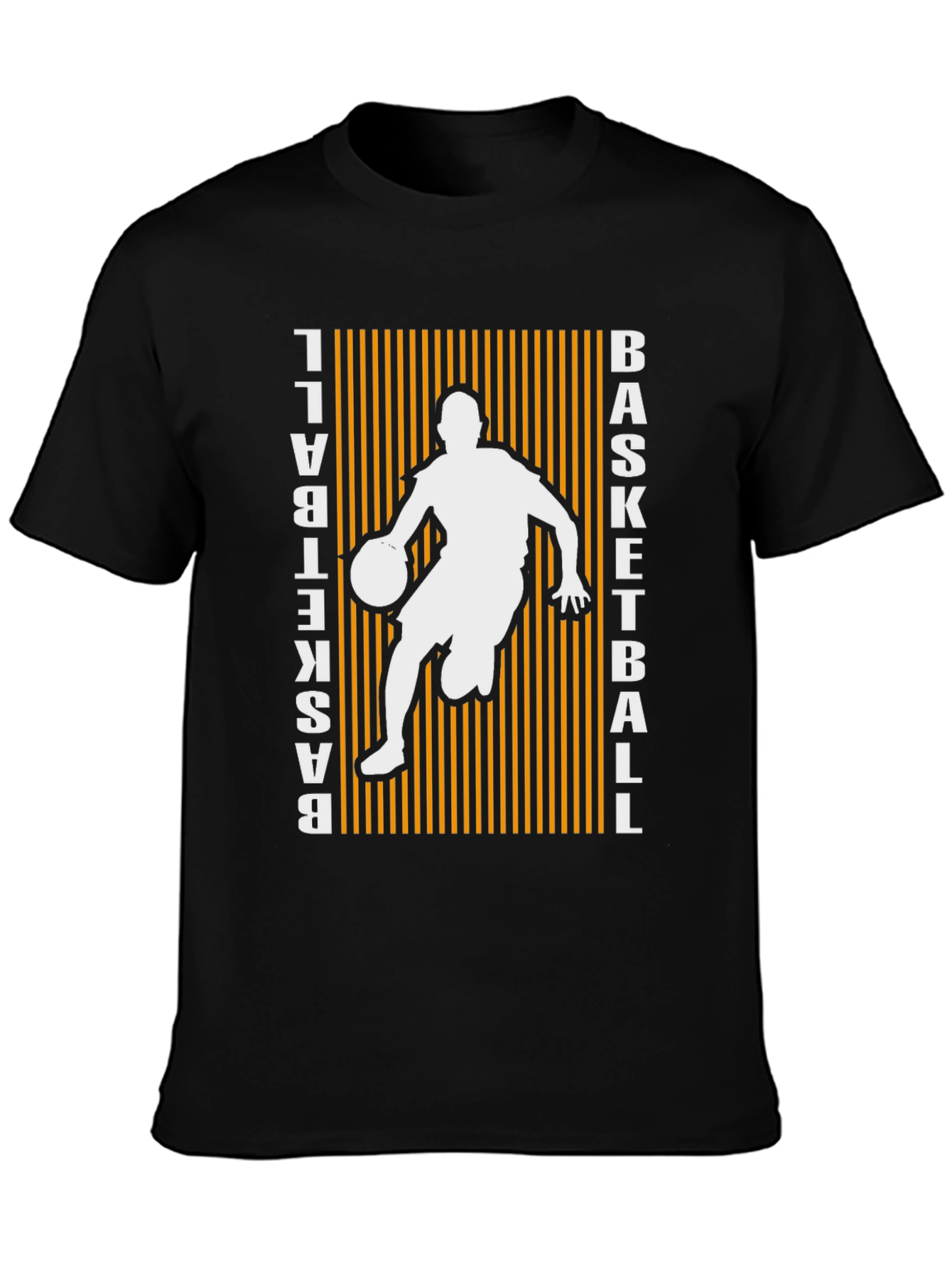 Basketball Graphic Print Tee - Stylish Sports Shirt
