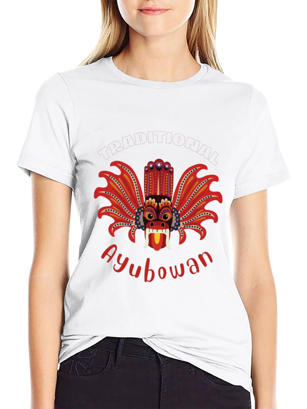 Ayubowan Devil Mask Graphic T-Shirt