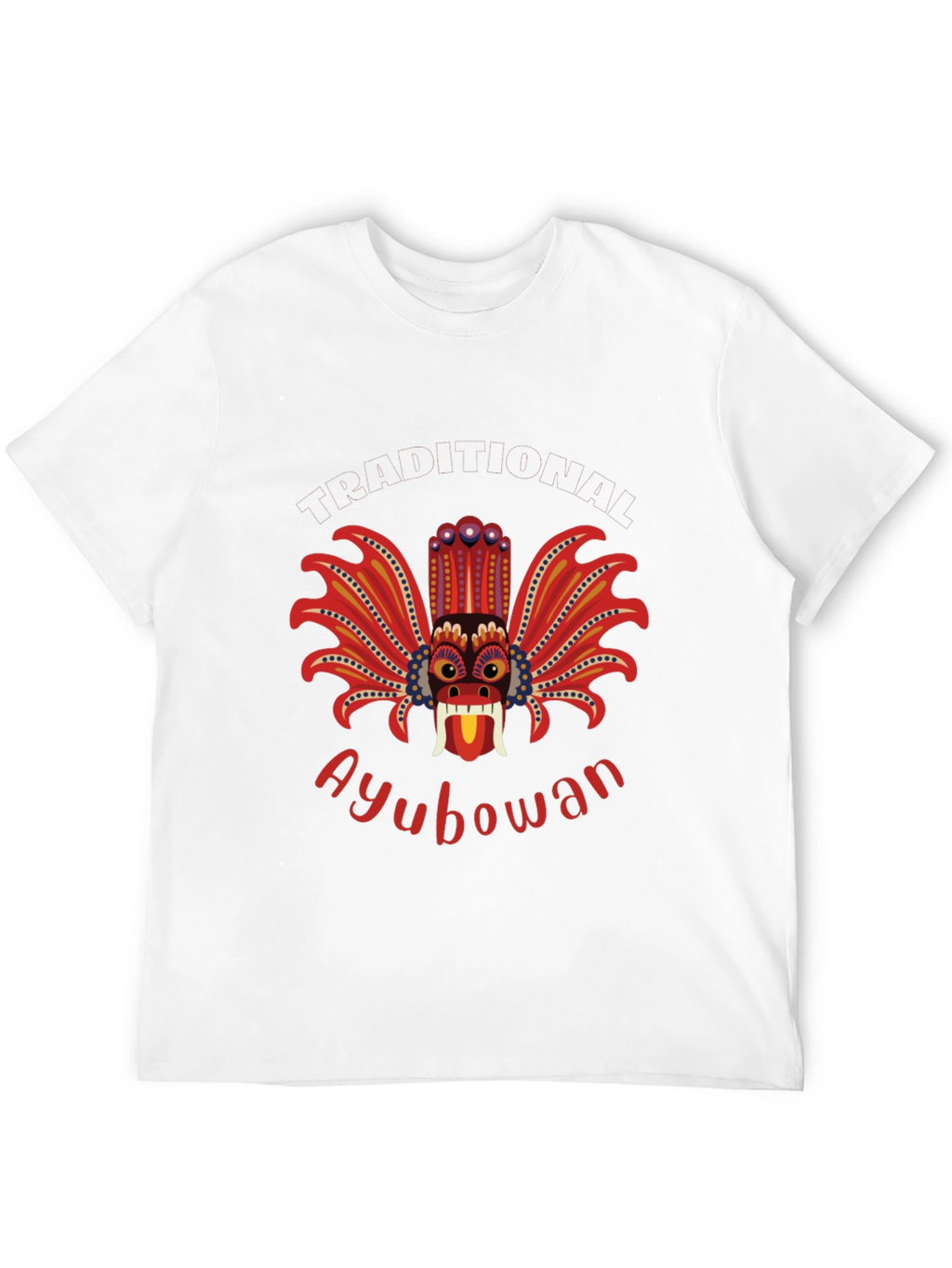 Ayubowan Devil Mask Graphic T-Shirt