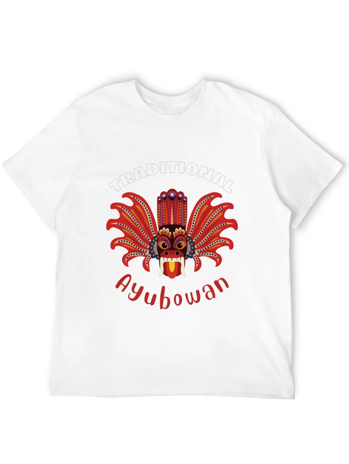Ayubowan Devil Mask Graphic T-Shirt