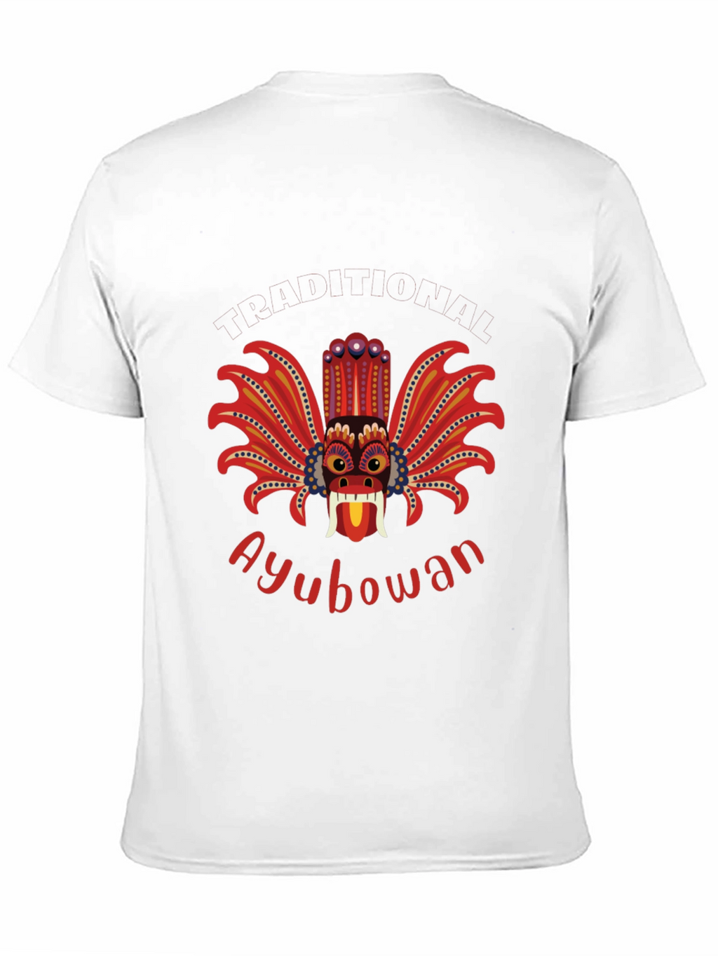 Ayubowan Devil Mask Graphic T-Shirt