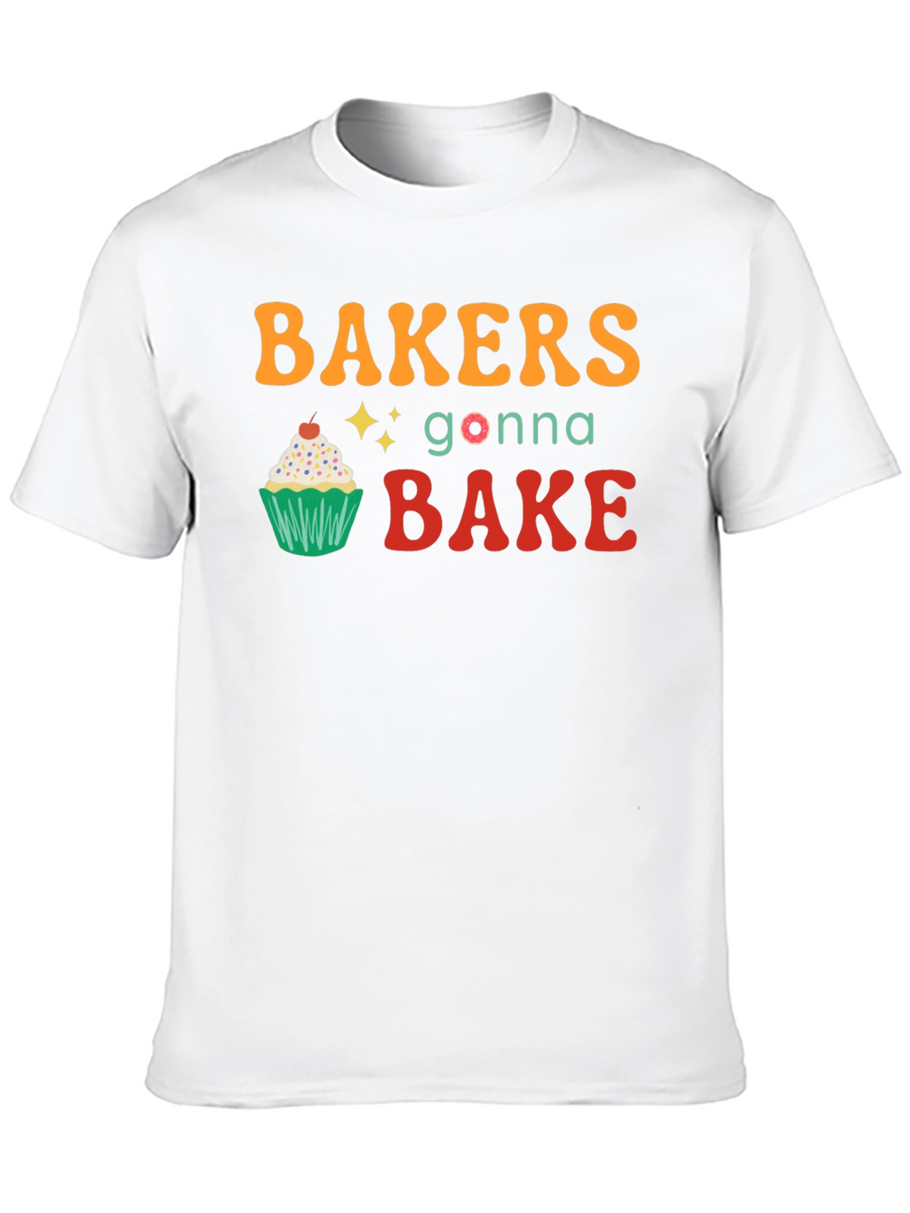 Bakers Gonna Bake Black Graphic Tee