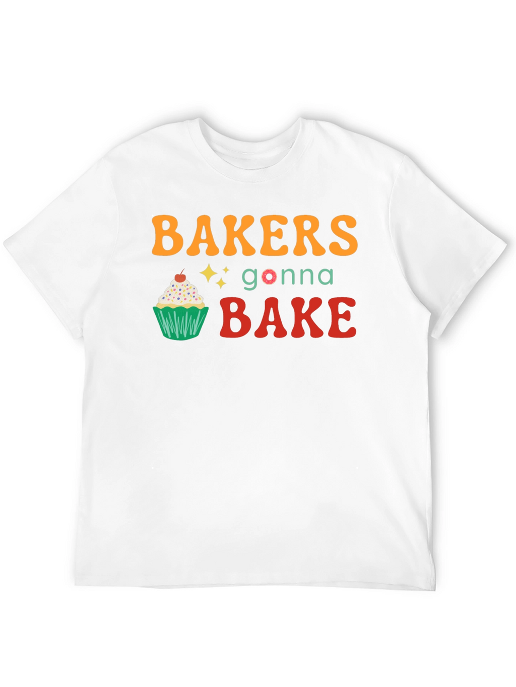 Bakers Gonna Bake Black Graphic Tee