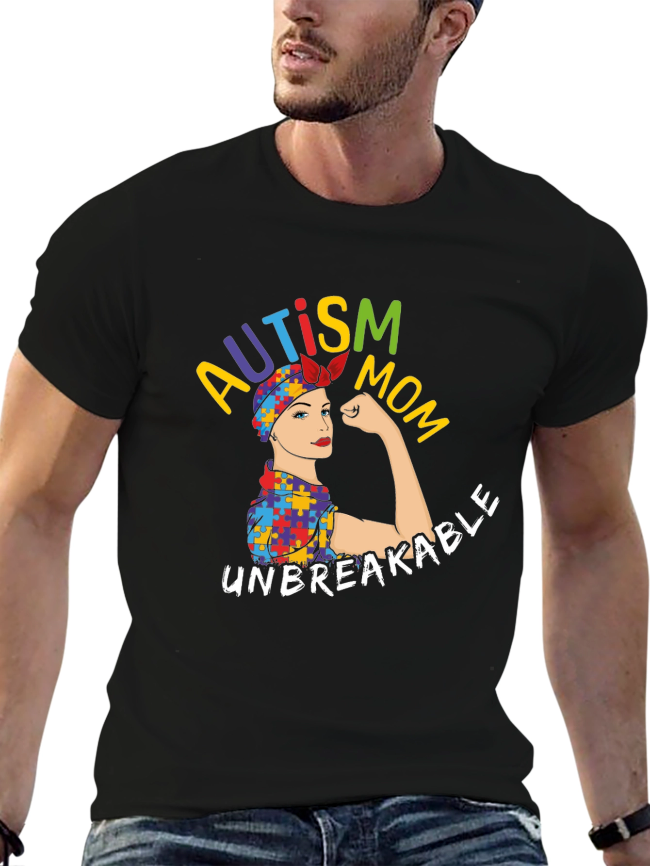 Autism Mom Unbreakable T-Shirt
