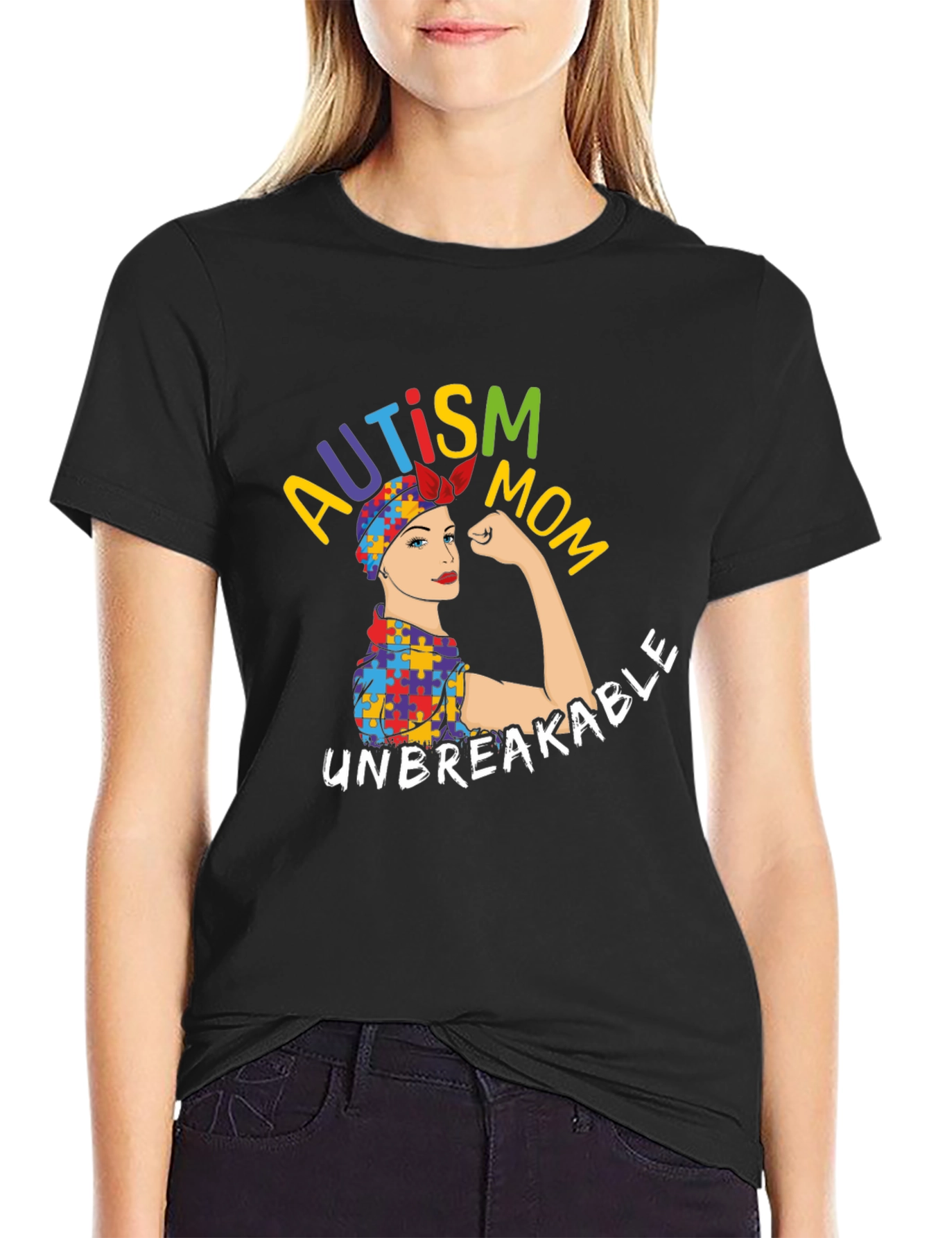 Autism Mom Unbreakable T-Shirt
