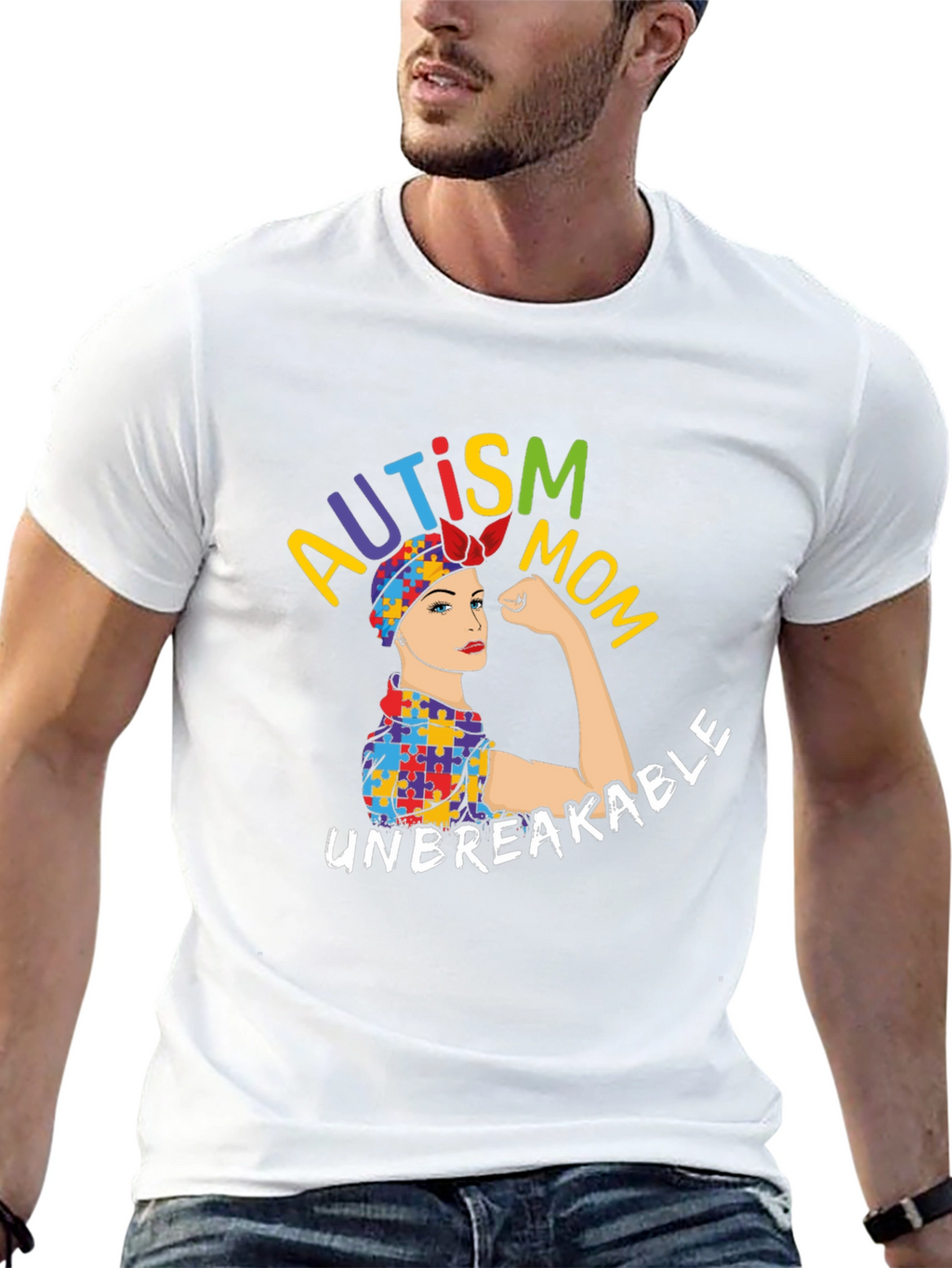 Autism Mom Unbreakable T-Shirt