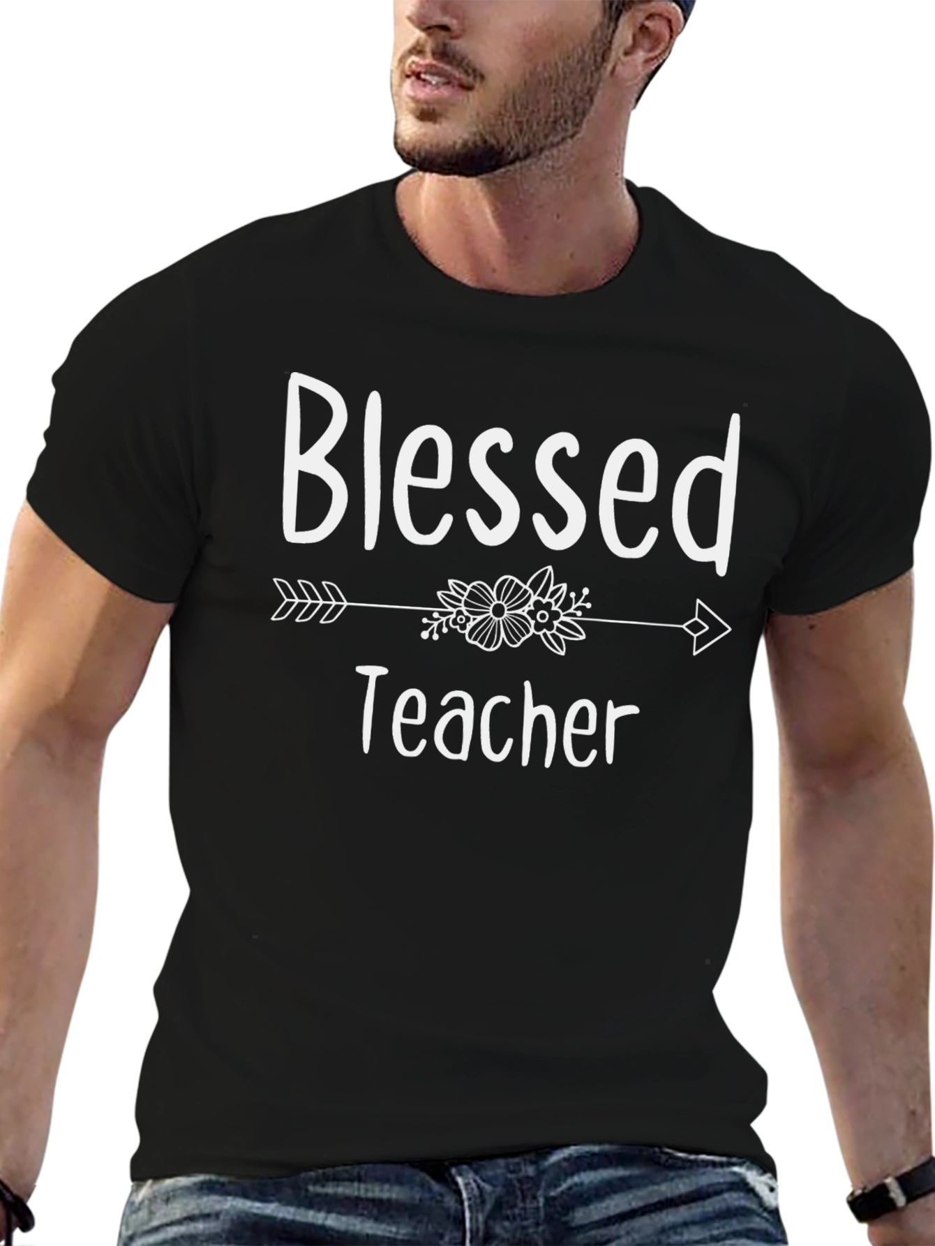 Blessed Teacher Graphic Tee - Unisex Crew Neck