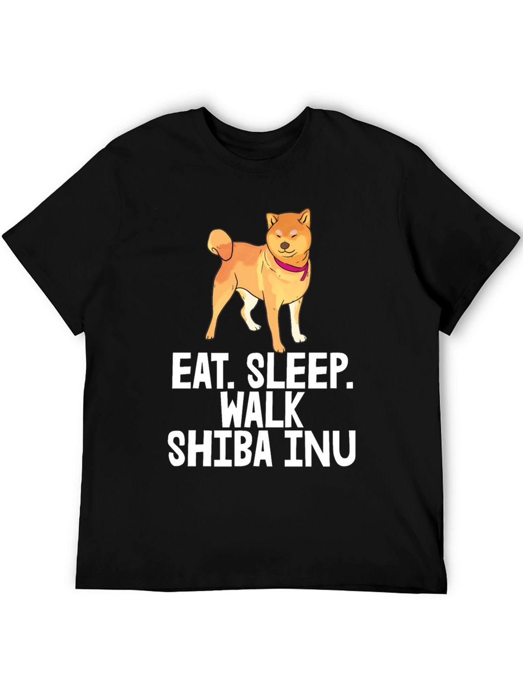 Eat Sleep Walk Shiba Inu T-Shirt