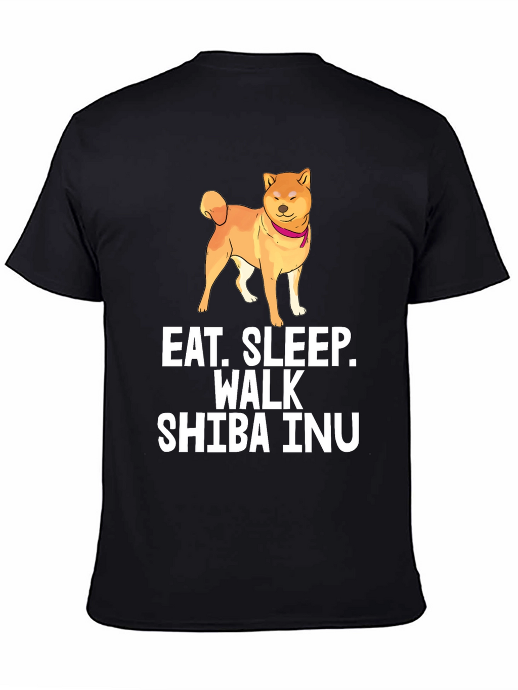 Eat Sleep Walk Shiba Inu T-Shirt