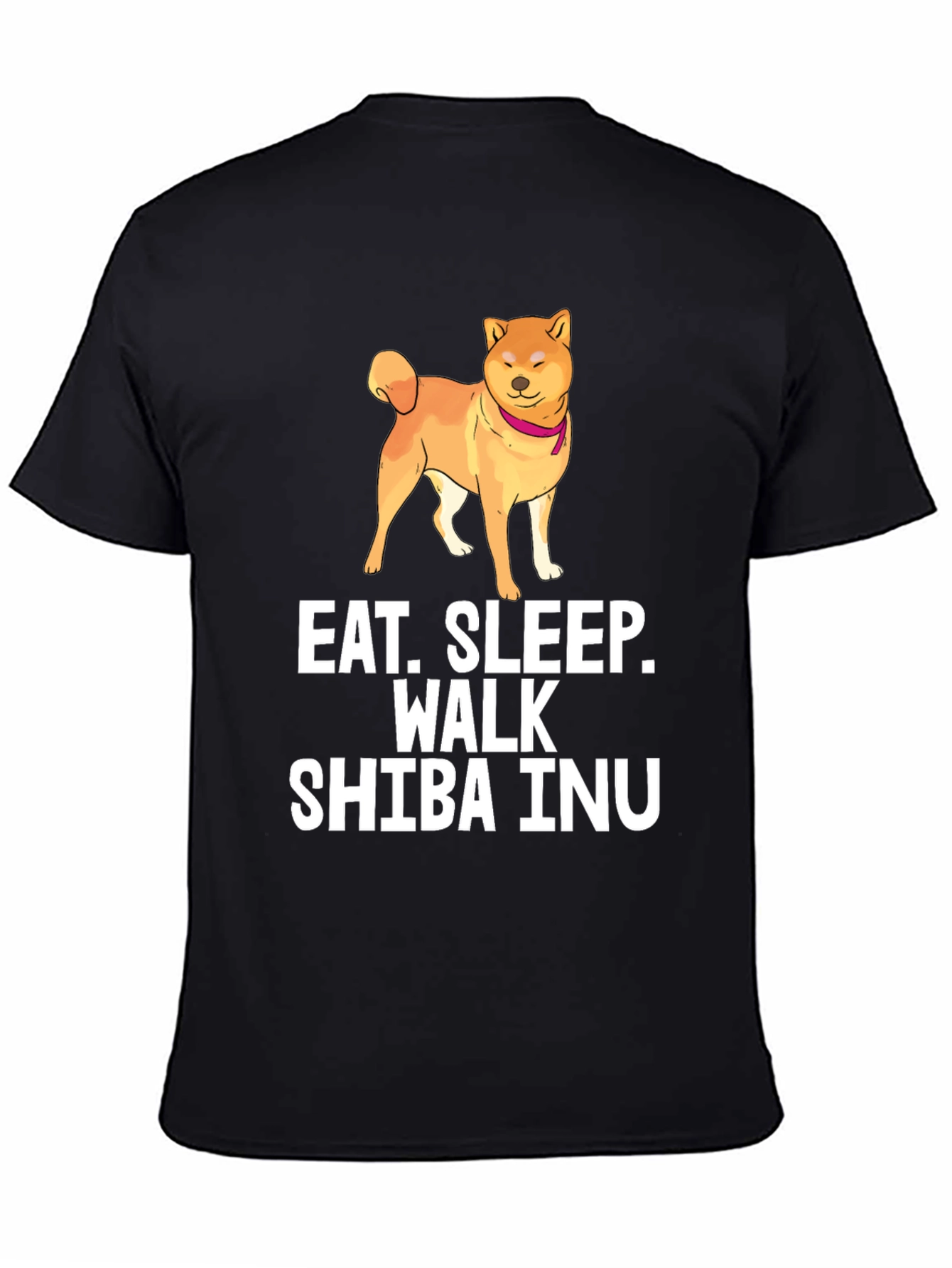 Eat Sleep Walk Shiba Inu T-Shirt