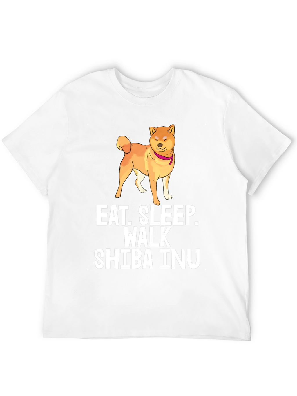 Eat Sleep Walk Shiba Inu T-Shirt