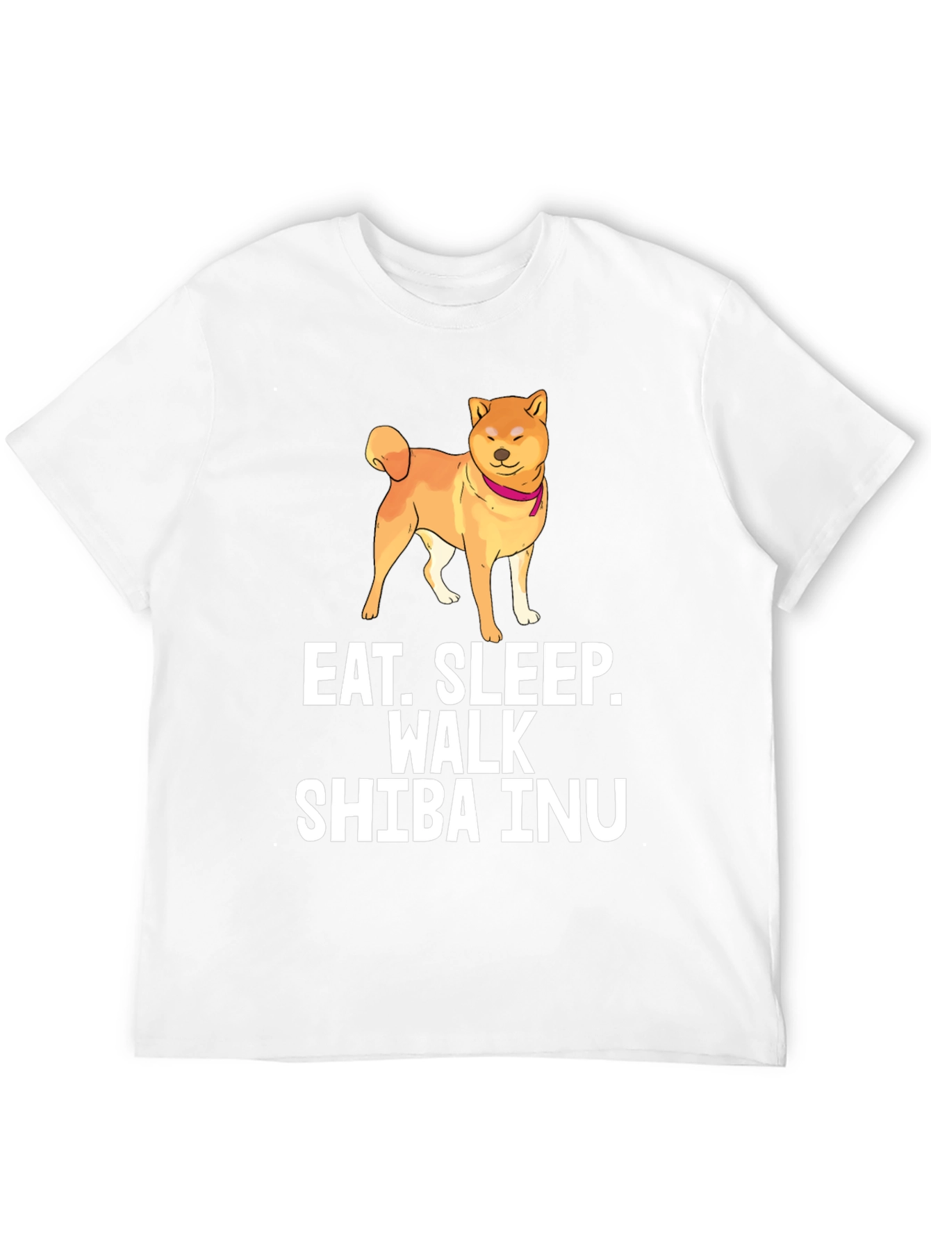 Eat Sleep Walk Shiba Inu T-Shirt