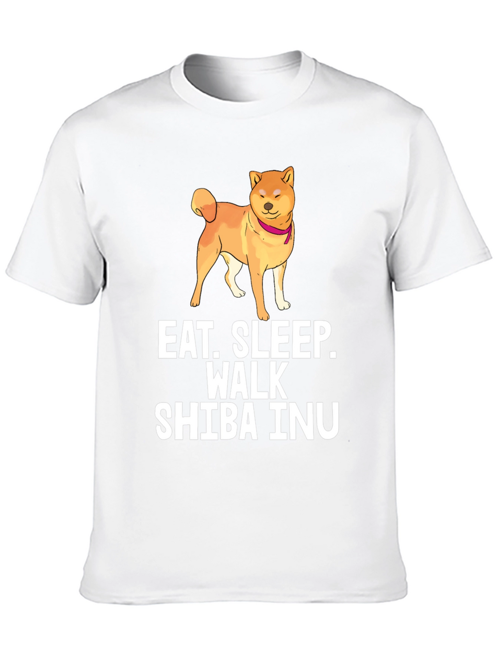 Eat Sleep Walk Shiba Inu T-Shirt