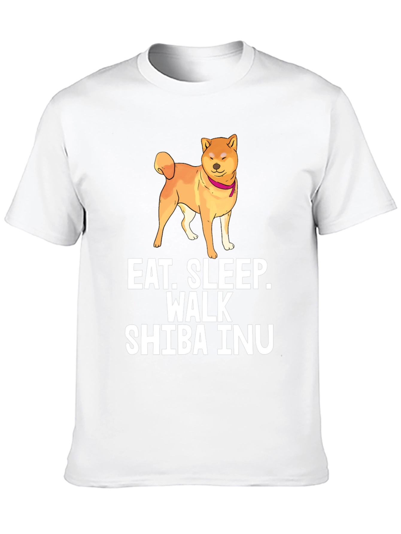 Eat Sleep Walk Shiba Inu T-Shirt