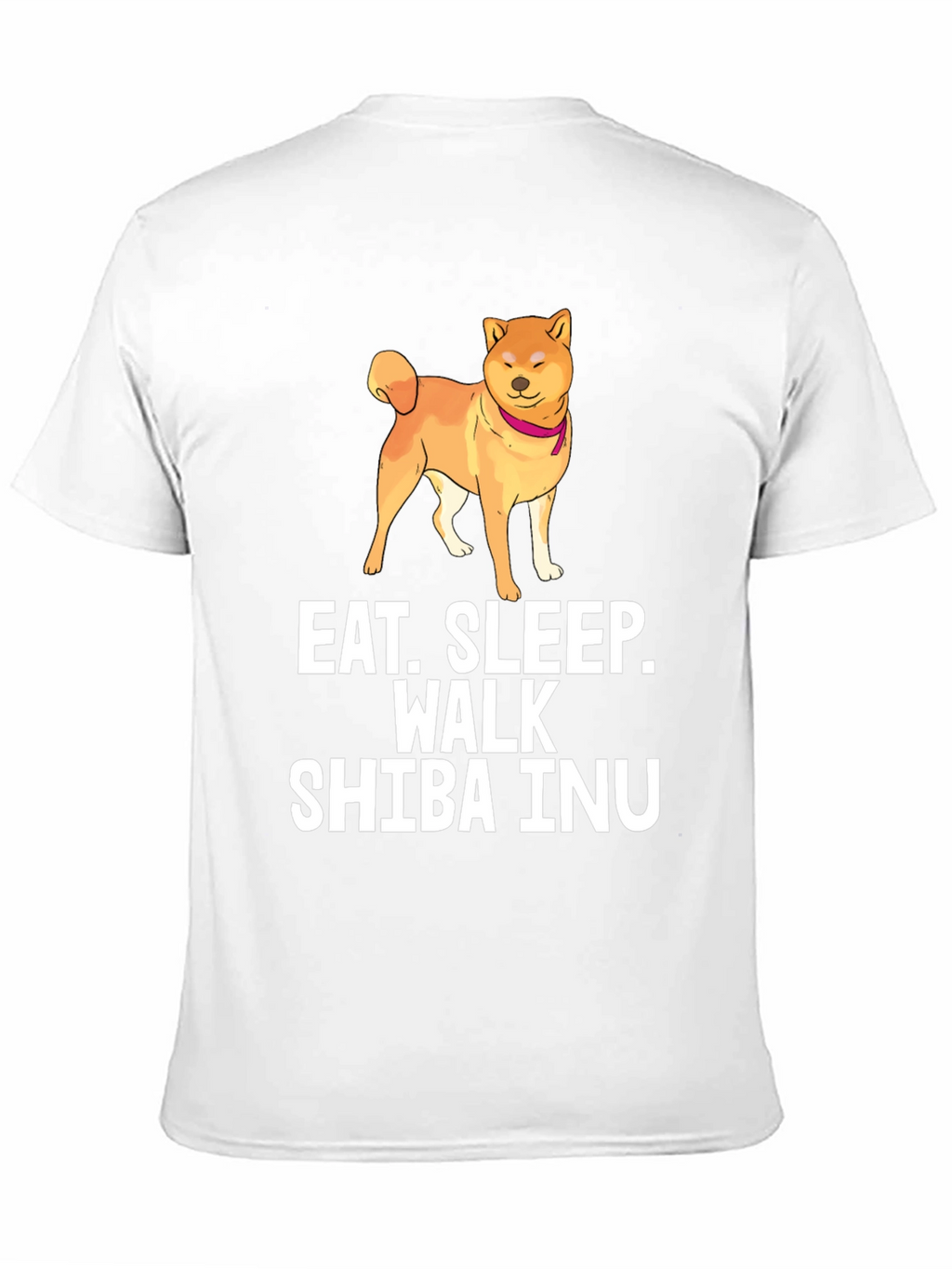 Eat Sleep Walk Shiba Inu T-Shirt