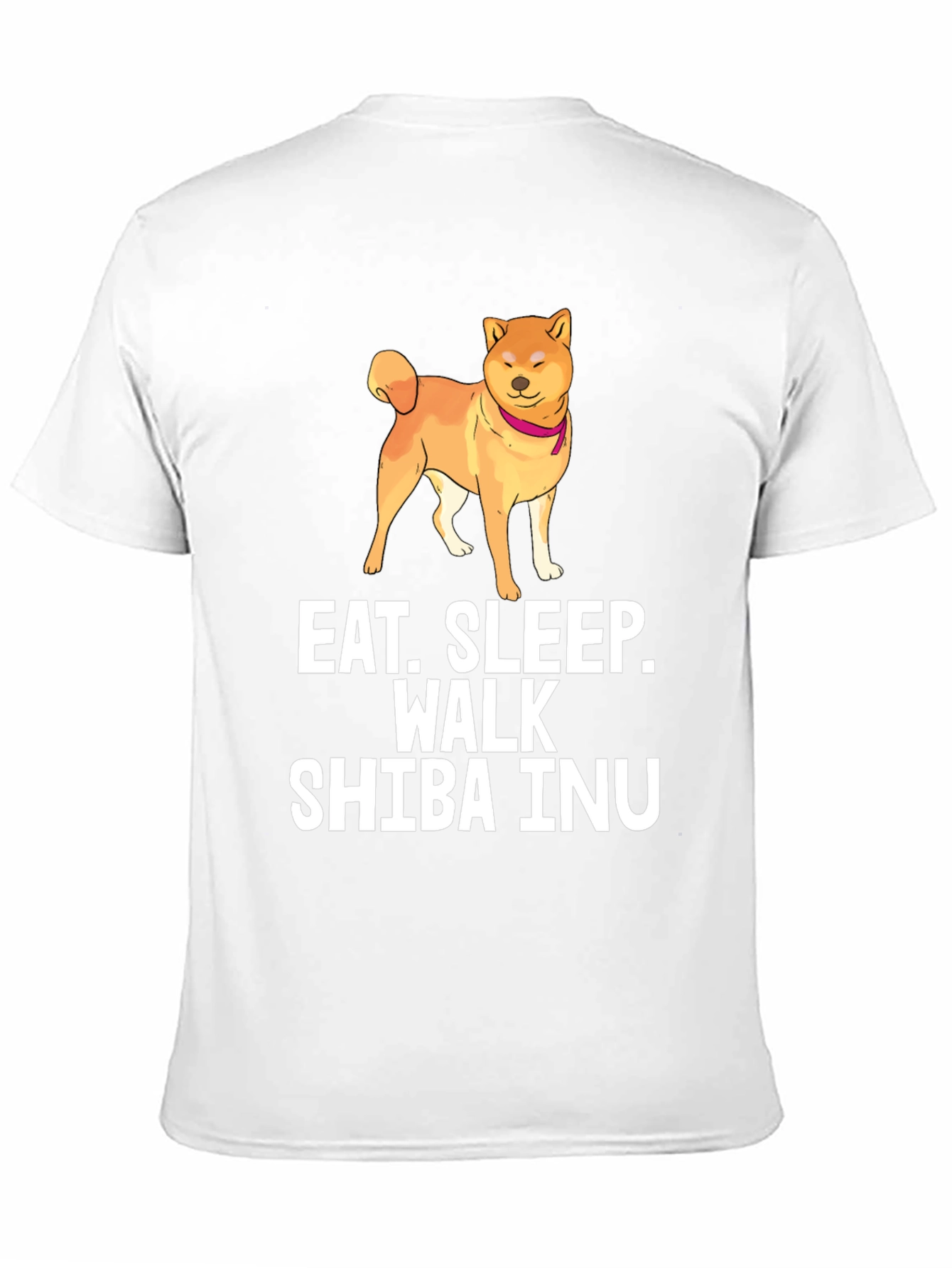 Eat Sleep Walk Shiba Inu T-Shirt