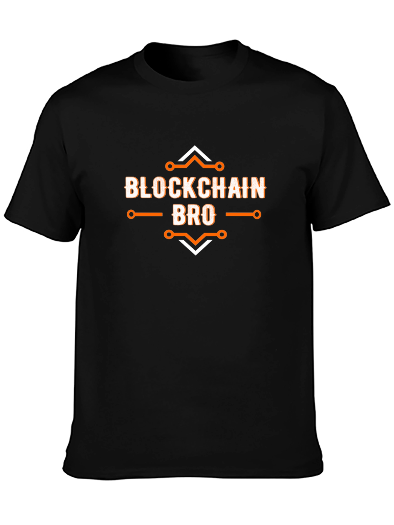 Blockchain Bro T-Shirt - Crypto Enthusiast Tee