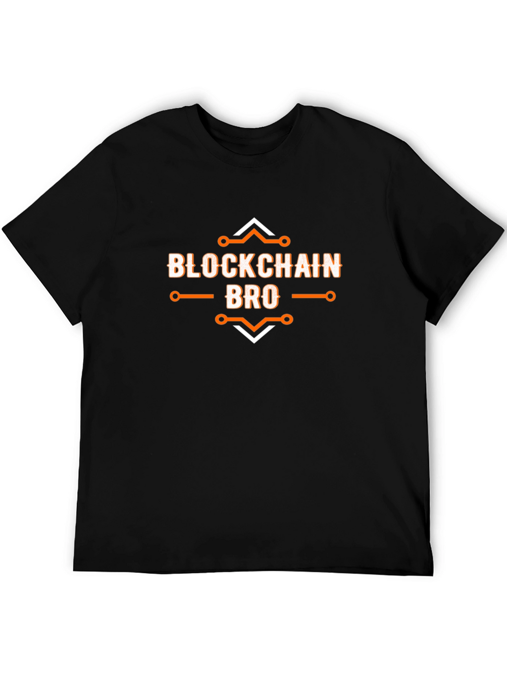 Blockchain Bro T-Shirt - Crypto Enthusiast Tee