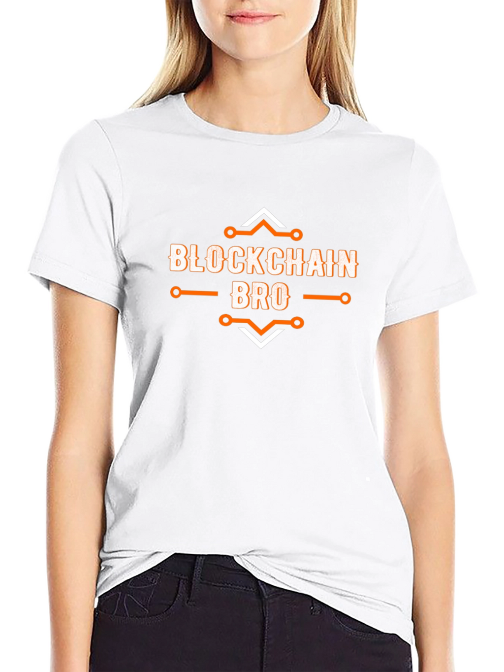Blockchain Bro T-Shirt - Crypto Enthusiast Tee