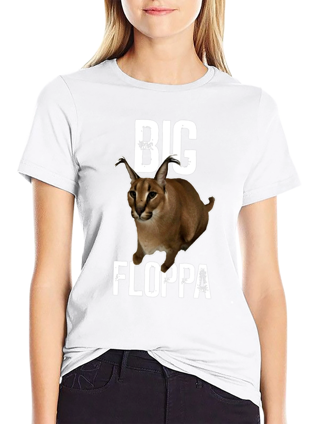 Big Floppa T-Shirt - Novelty Tee
