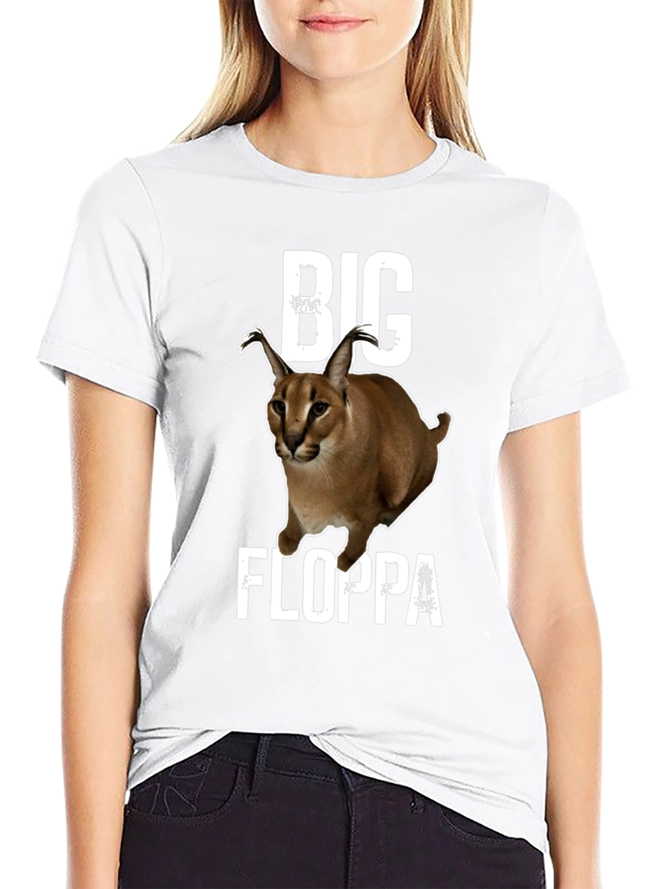Big Floppa T-Shirt - Novelty Tee