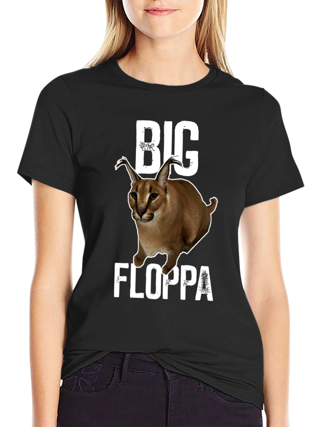 Big Floppa T-Shirt - Novelty Tee