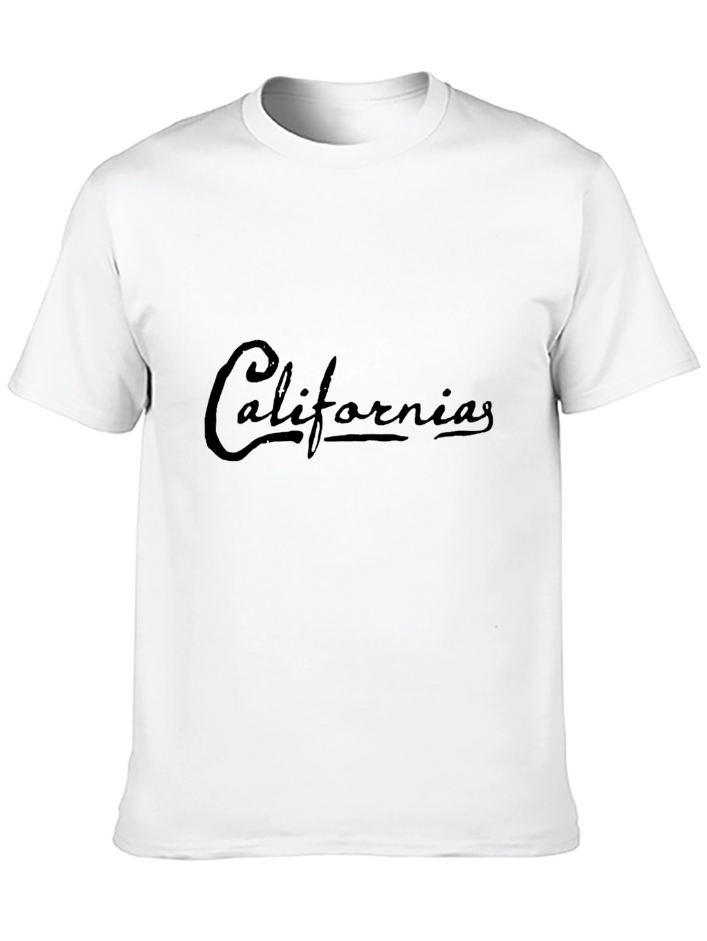 California Script Black T-Shirt