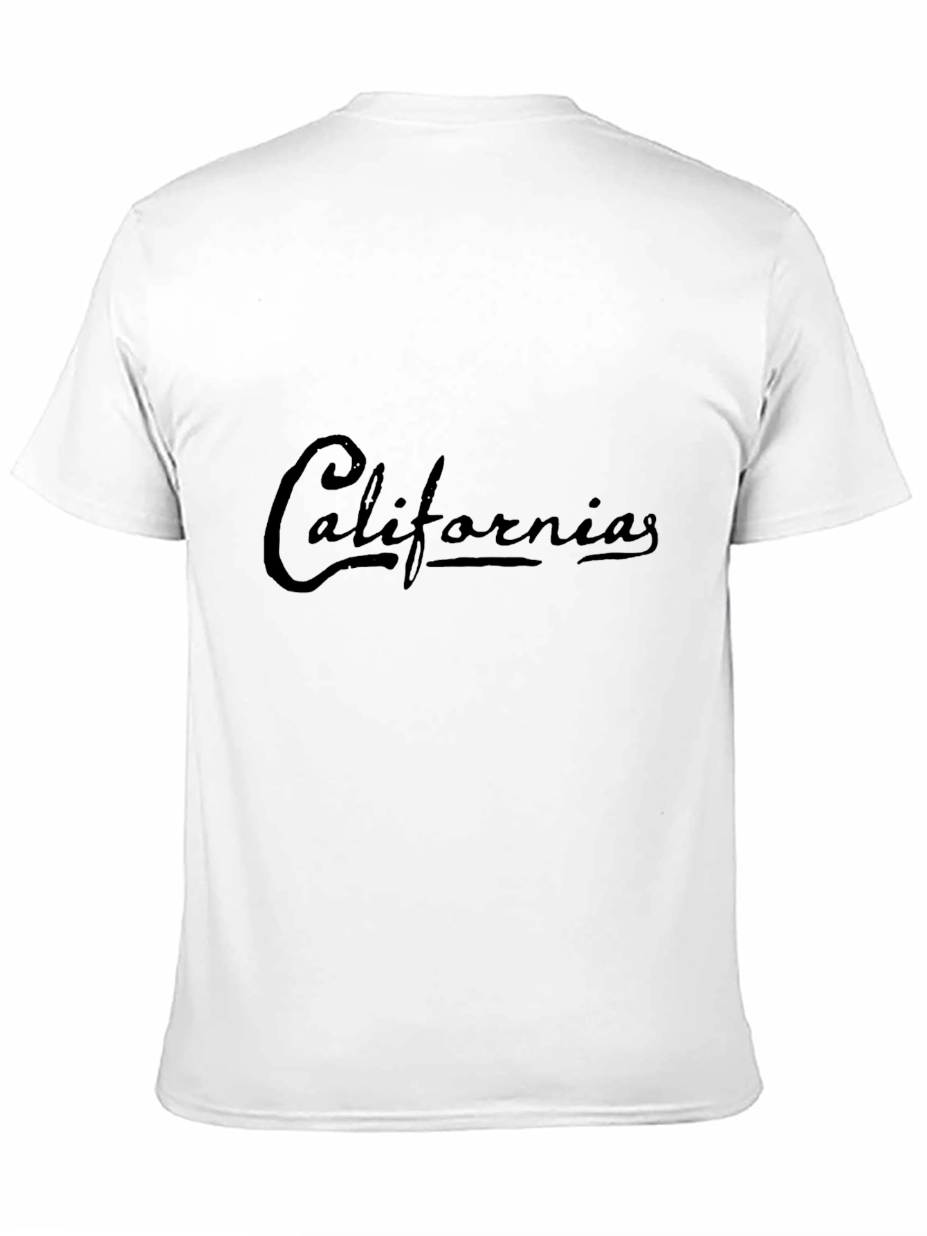 California Script Black T-Shirt