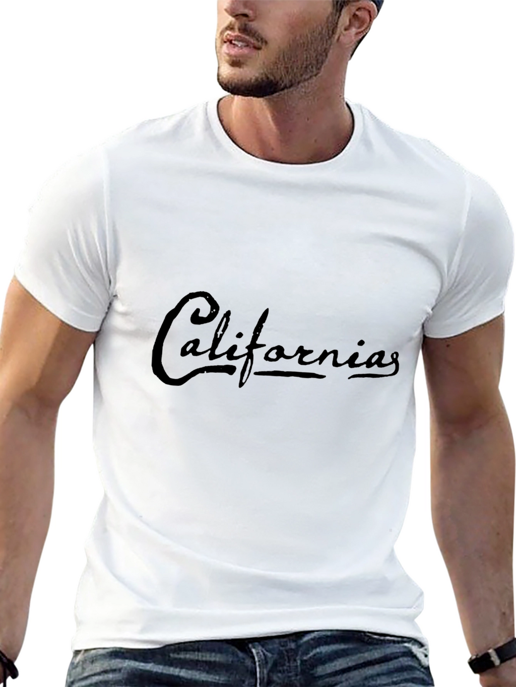California Script Black T-Shirt