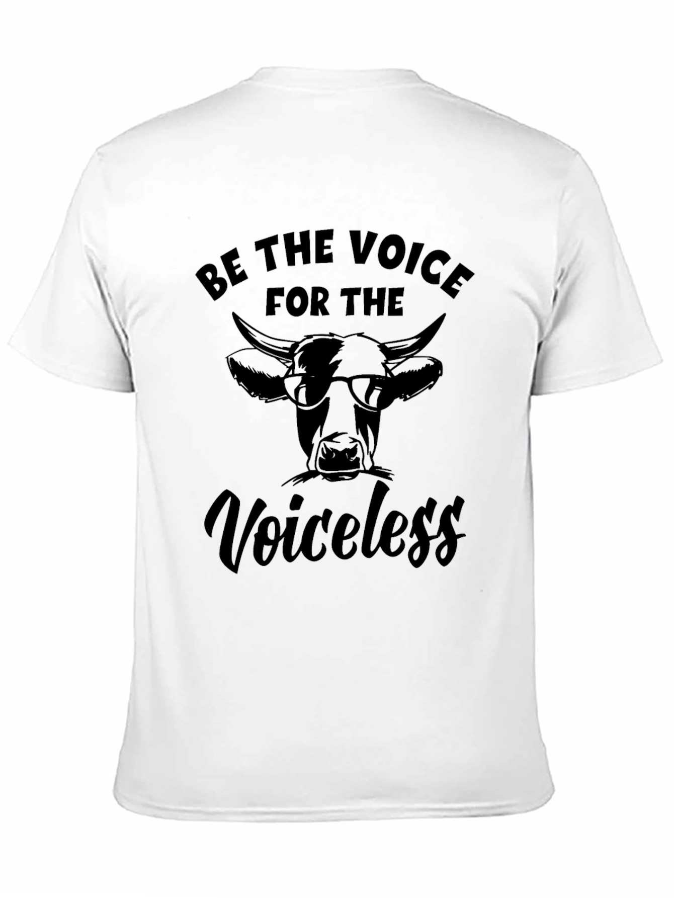 Be The Voice T-Shirt: Vegan Animal Rights Tee