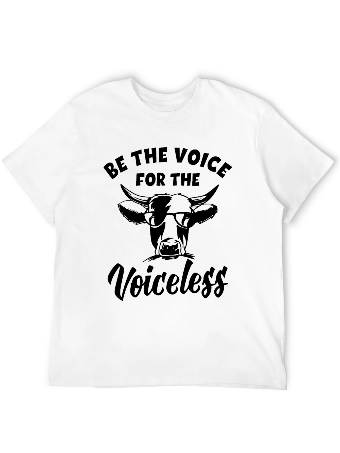 Be The Voice T-Shirt: Vegan Animal Rights Tee