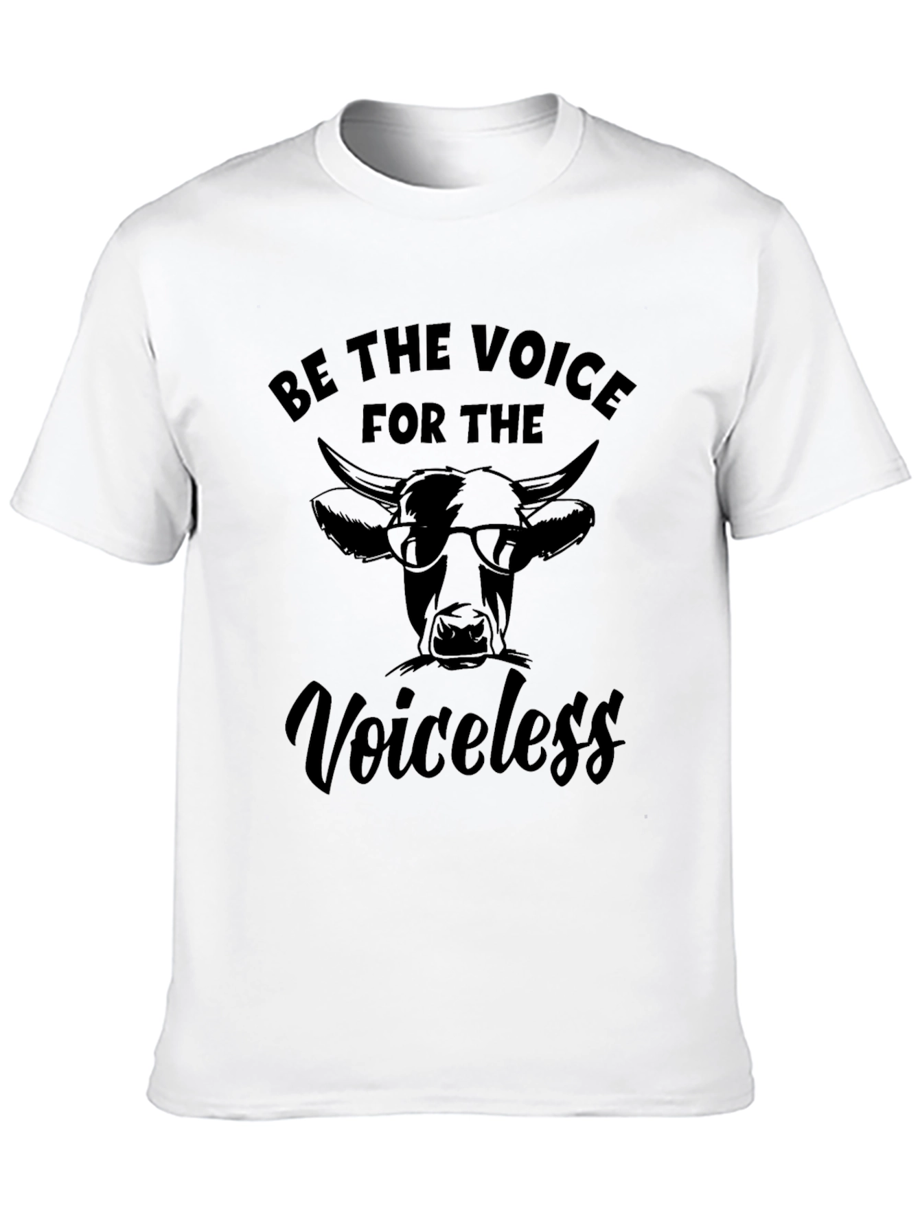 Be The Voice T-Shirt: Vegan Animal Rights Tee